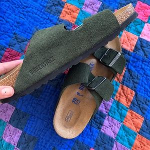 Brand New Birkenstock Arizona Suede Leather